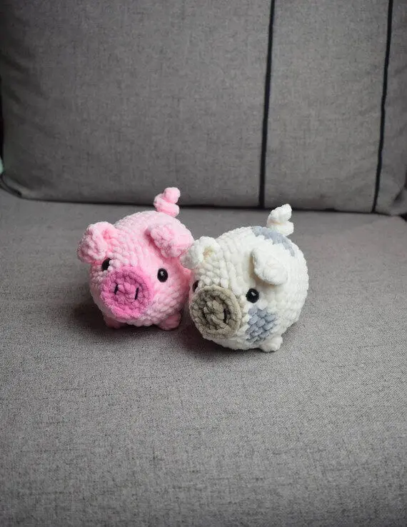 Chubby Pig Amigurumi Free Crochet Pattern