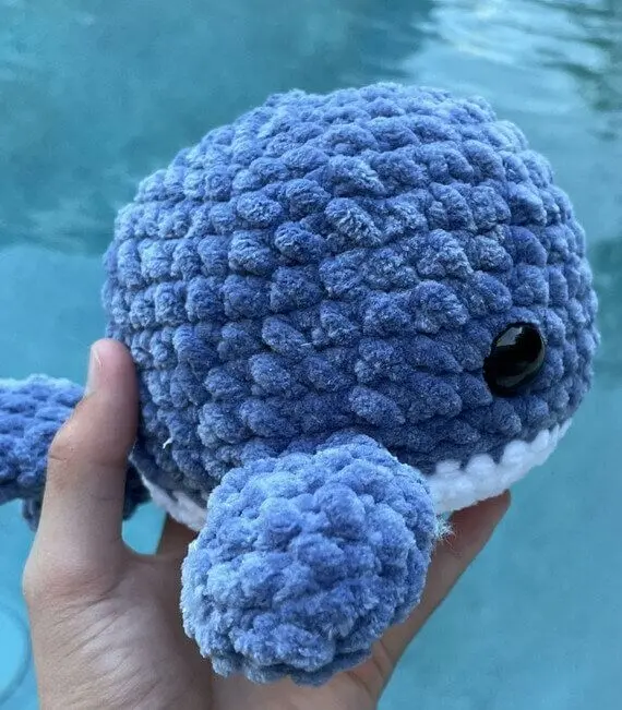 Cute Whale Amigurumi Crochet Pattern