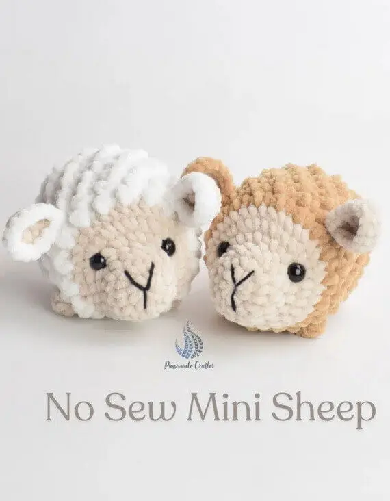 Mini Sheep Free Crochet Pattern