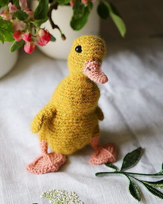 New Duckling Amigurumi Free Crochet Pattern