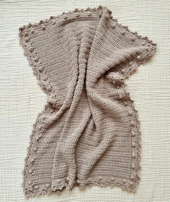 Sweet Simone Baby Blanket Free Crochet Pattern