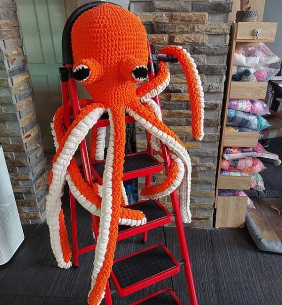 Adorable Giant Octopus