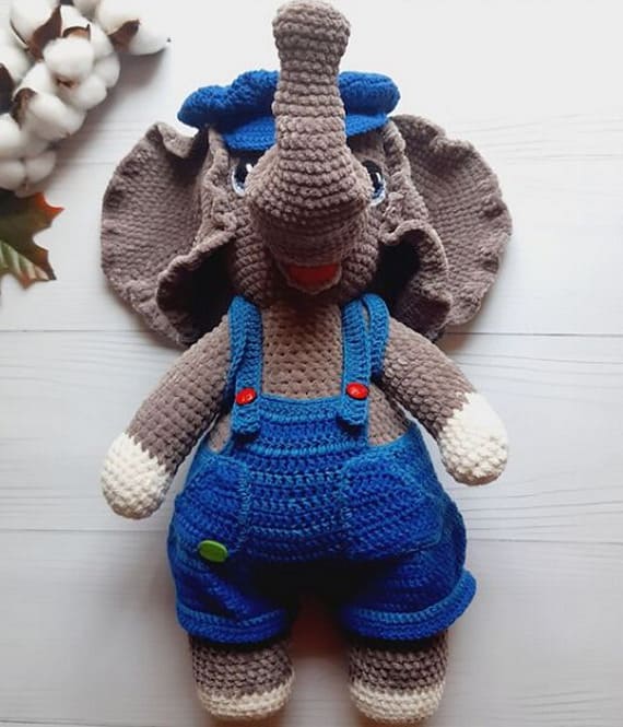 Amigurumi Elephant Toy