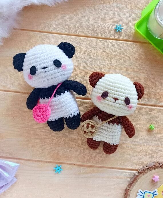 Amigurumi Panda Free Crochet Pattern