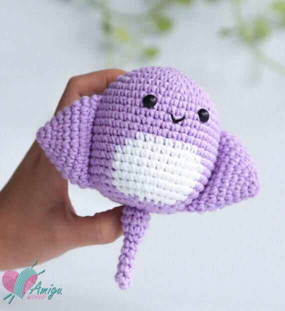 Amigurumi Ray Fish Crochet Pattern