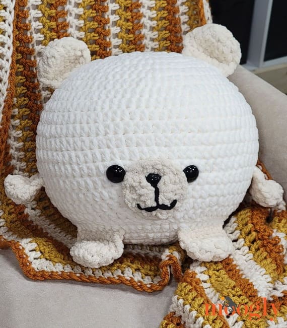 Bear Squish Crochet Plushie Pattern