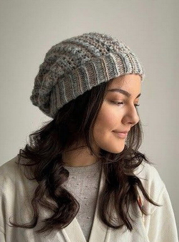 Birch Beanie Hat Free Crochet Pattern