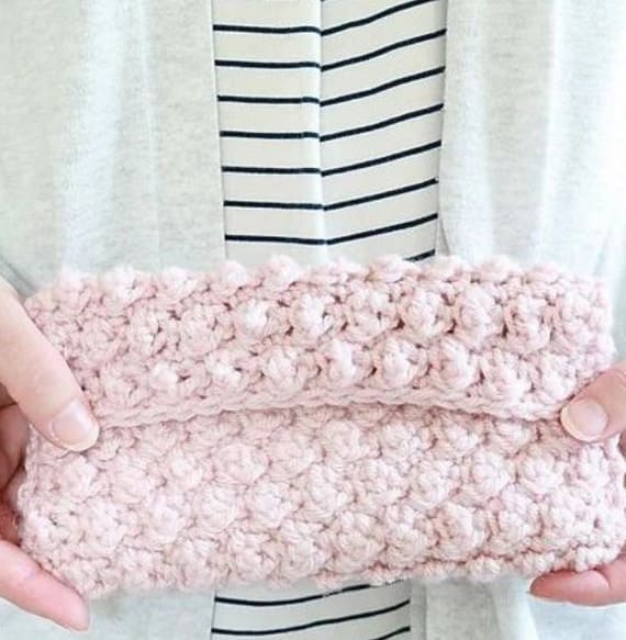 Bobble Clutch Bag