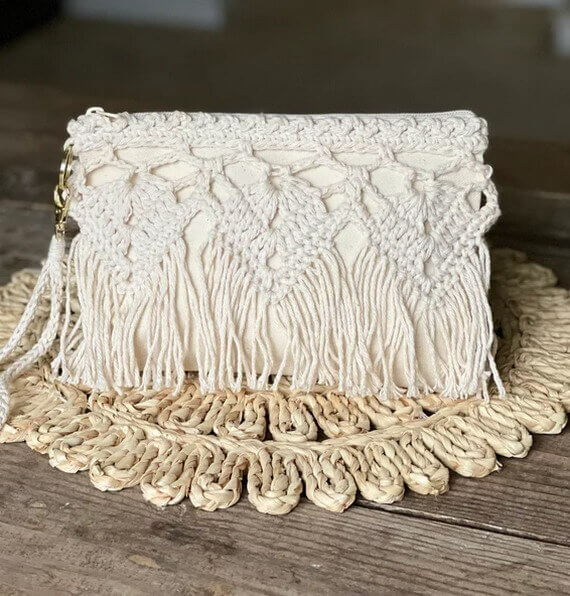 Boho Wristlet Free Crochet Pattern and Video Tutorial