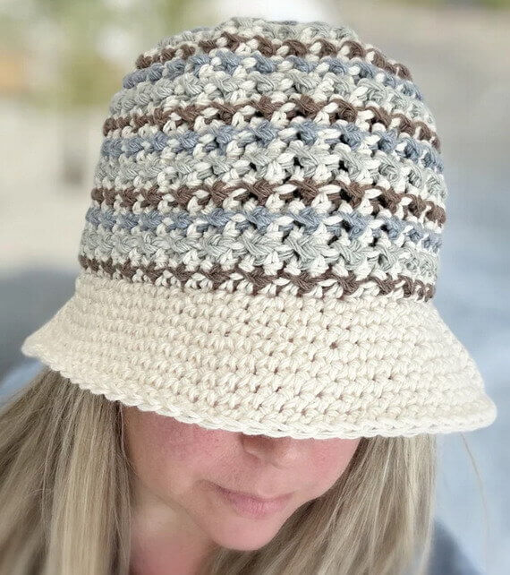 Brookside Bucket Hat Free Crochet Pattern