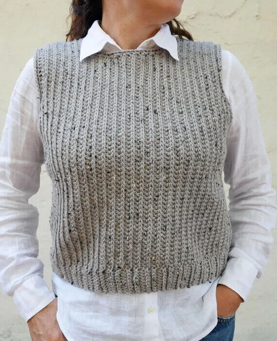 Carson Slipover Free Crochet Pattern