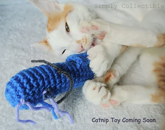 Cat Catnip Pouch & Toy Free Crochet Pattern