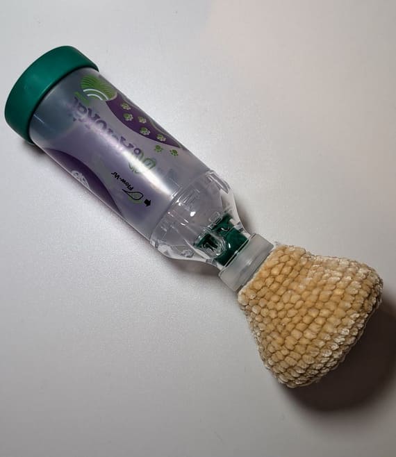 Cat Inhaler Spacer Mask Cover