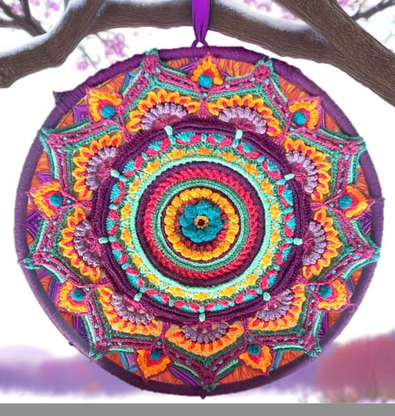 Chrysalis Crochet Mandala Pattern