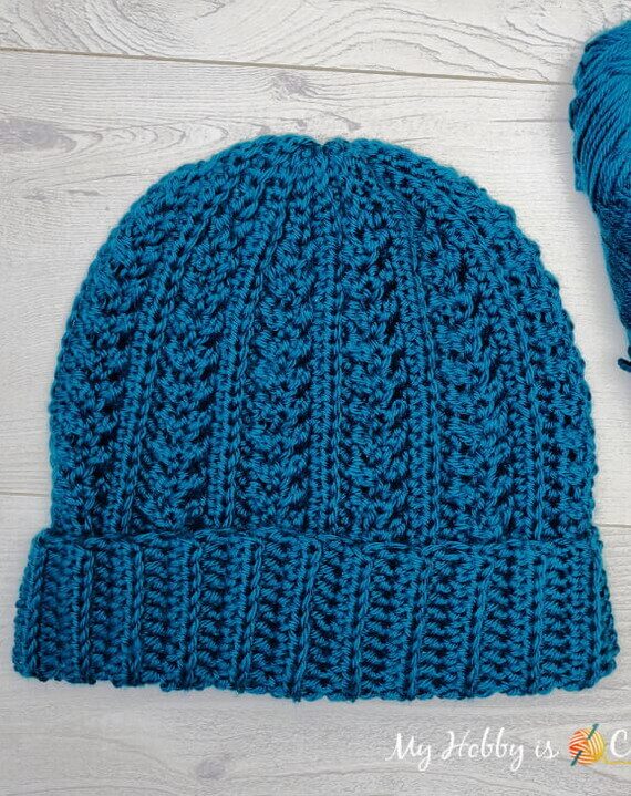 Deep Sea Beanie Hat Free Crochet Pattern