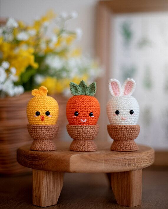 Easter Decorations Free Crochet Pattern