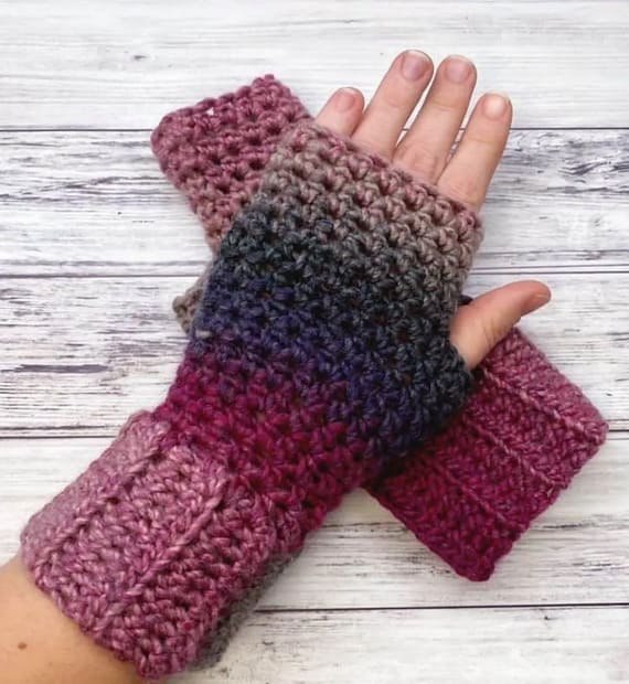 Easy Fingerless Gloves