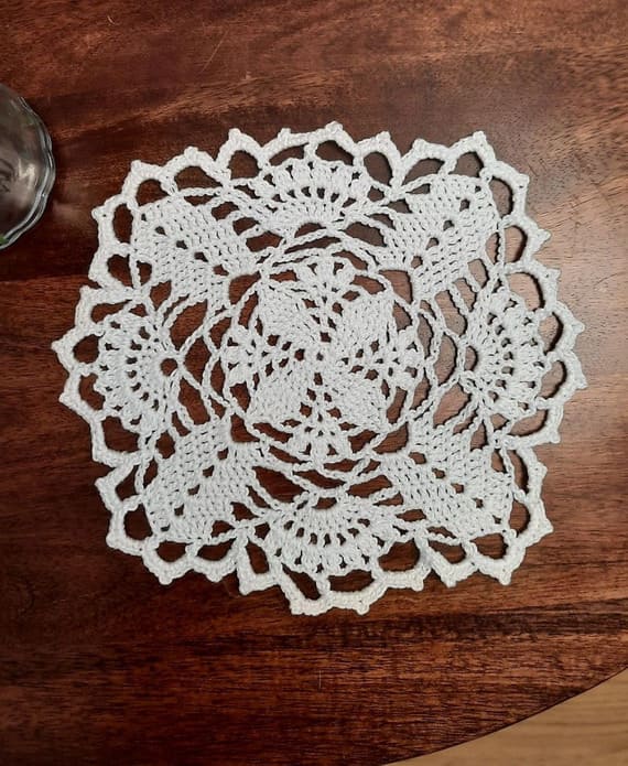 Floral Square Pattern