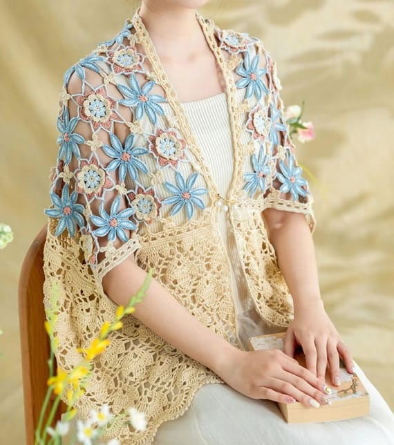 Four O’Clock Convertible Shawl