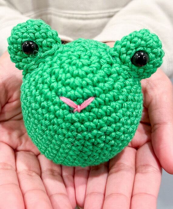 Frankie the Frog Free Crochet Pattern