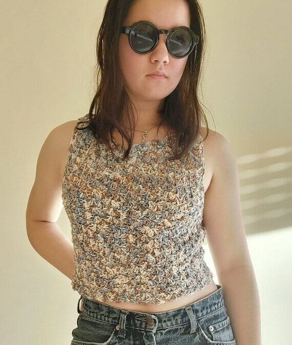 Fraxinus Tank Top Crochet Pattern