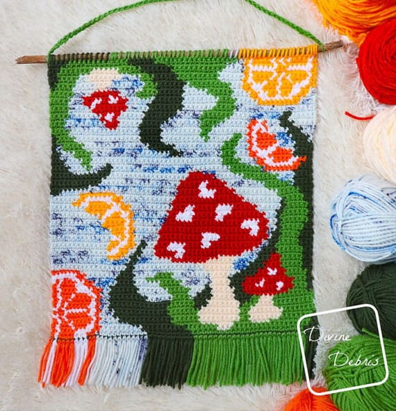 Fruit of the ‘Shroom Wall Hanging
