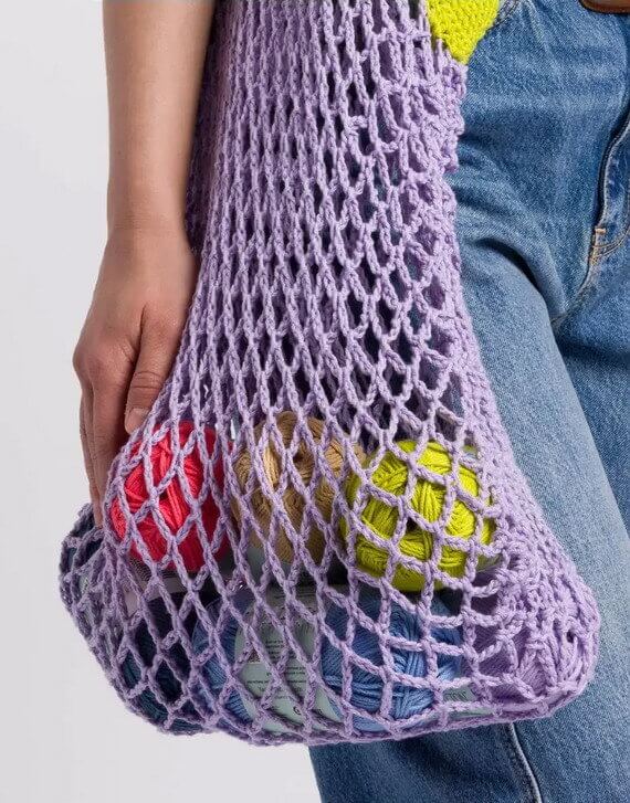 Go To Mesh Market Bag