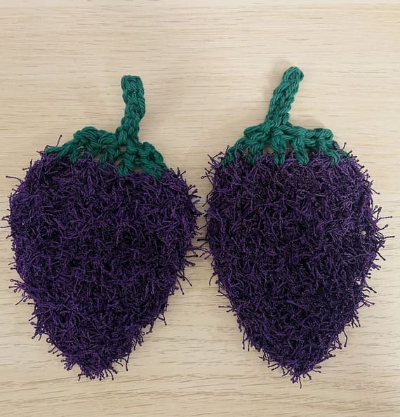 Grape Scrubbie