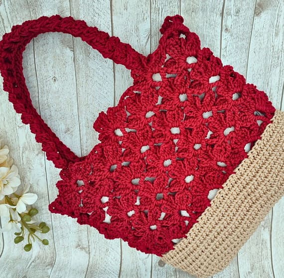 Handbag Tote Crochet Tutorial