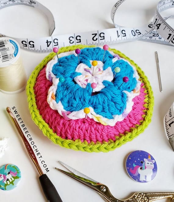 Happy Flower Pin Cushion