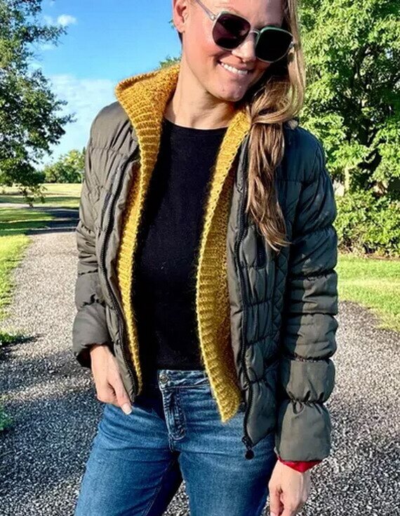 Hooded Layering Vest Free Crochet Pattern