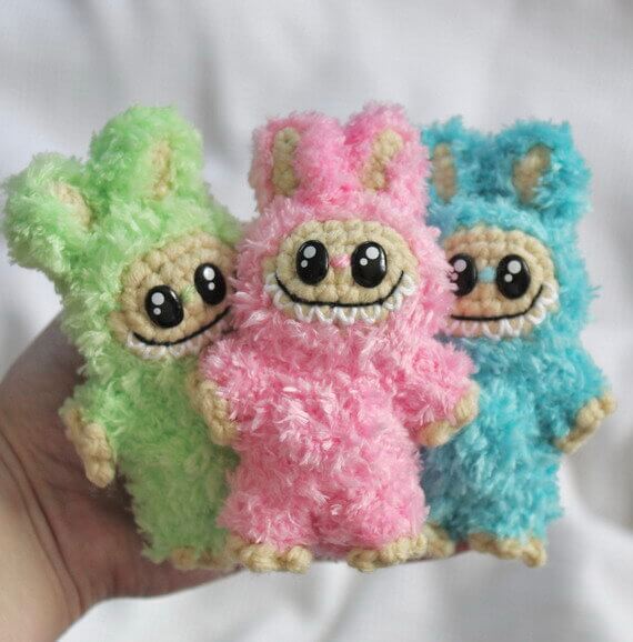 Labubu Amigurumi Crochet Pattern