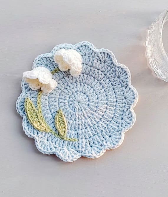 Lily of the Valley Coaster Pattern