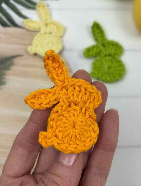 Little Easter Bunny Motif Free Crochet Pattern