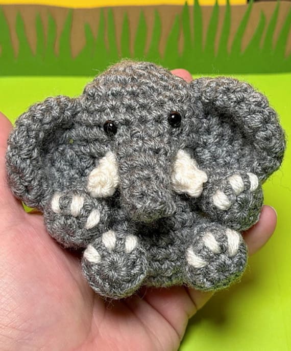 Little Elephant Crochet Pattern