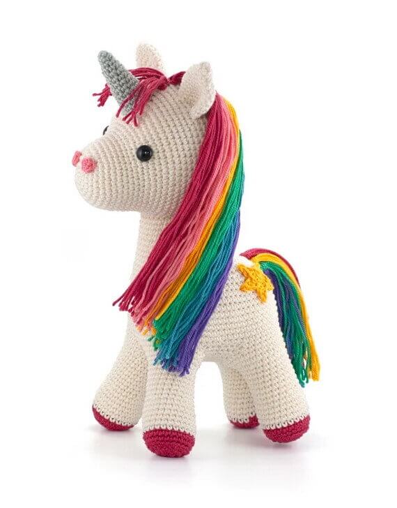 Lizzie the Unicorn Amigurumi Free Crochet Pattern