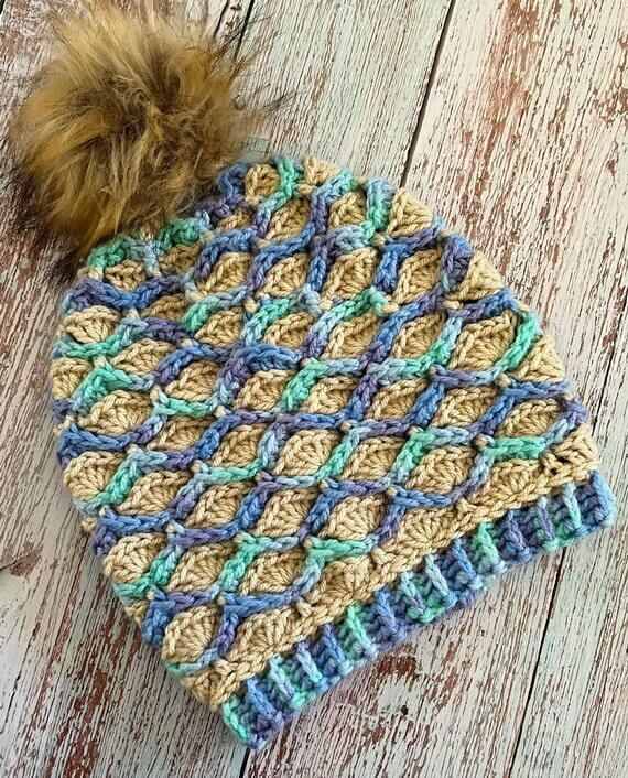 Making Memories Beanie Free Crochet Pattern
