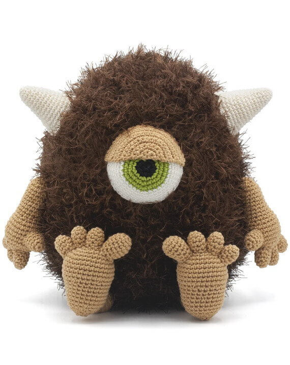 Monster Hector the Cyclops Amigurumi Free Crochet Pattern