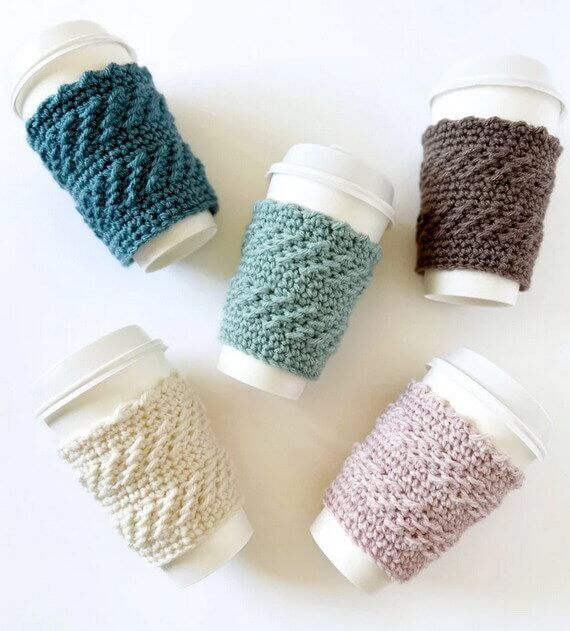 Montero Cup Cozy Free Crochet Pattern and Video Tutorial