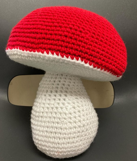 Mushroom Cushion Crochet Pattern