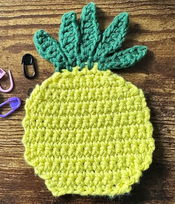 Pineapple Coasters Crochet Pattern
