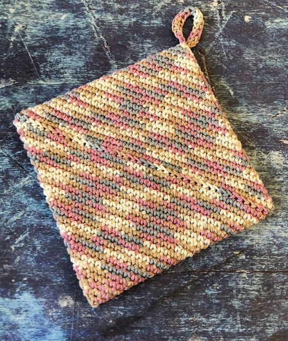 Pot Holder Free Crochet Pattern