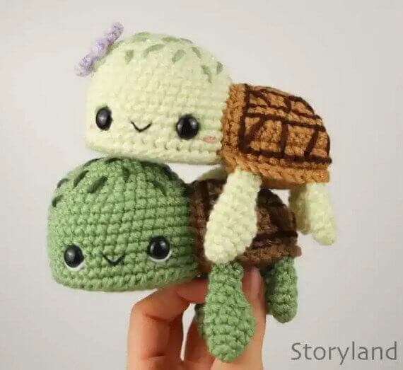 Sandy the Sea Turtle Free Crochet Pattern
