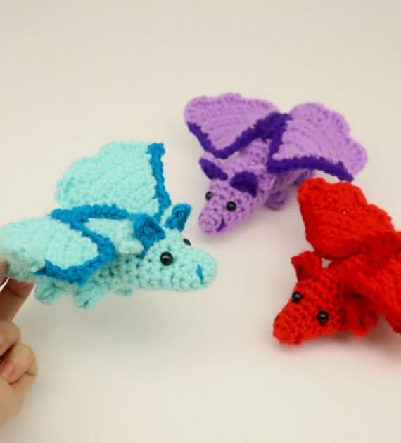 Scrap Dragon Amigurumi