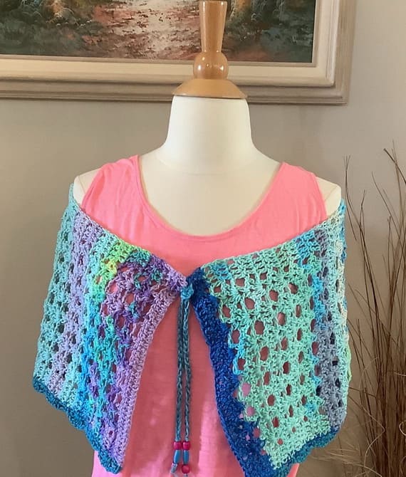 Scrap Happy Lace Wrap