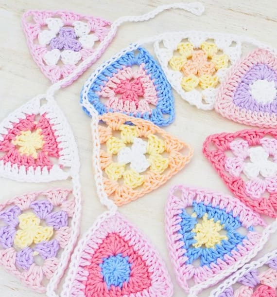 Scrap Triangle Bunting