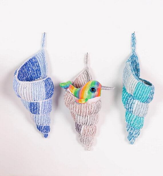 Shell Hanging Basket Free Crochet Pattern