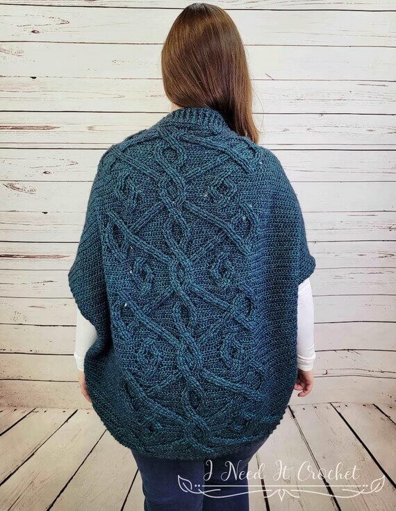 Sorcha Shrug Free Crochet Pattern