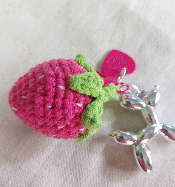 Strawberry Keychain