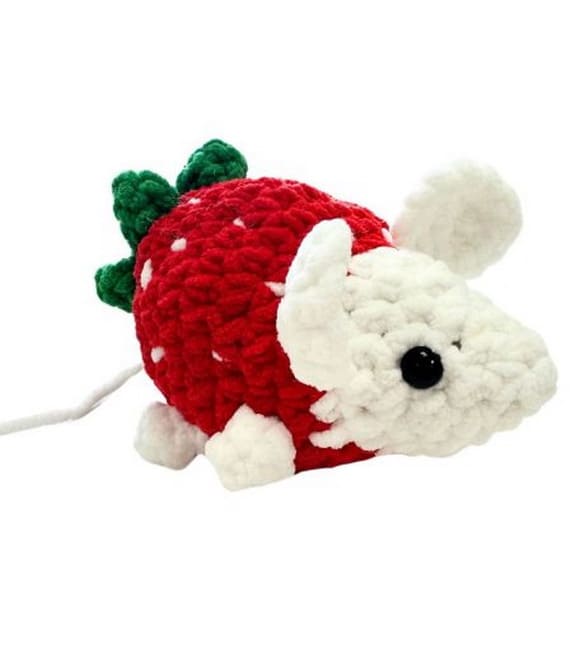 Strawberry Mouse Crochet Pattern